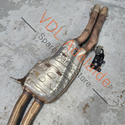 
8W0253610C 8W0253609K   Audi S5 F5 B9 Rear Exhaust Muffler System with Quad Tail Pipe Outlets