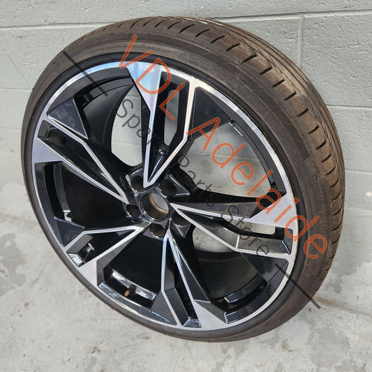 8W0601025EQ    Genuine Audi S5 B9 F5 Sport Alloy Wheel 20x9 ET34 Diamond cut 8W0601025EQ #02