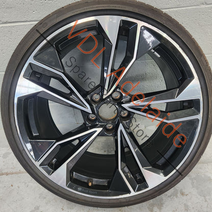 8W0601025EQ    Genuine Audi S5 B9 F5 Sport Alloy Wheel 20x9 ET34 Diamond cut 8W0601025EQ #02