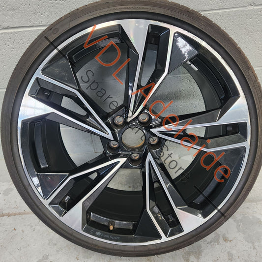 8W0601025EQ    Genuine Audi S5 B9 F5 Sport Alloy Wheel 20x9 ET34 Diamond cut 8W0601025EQ #02