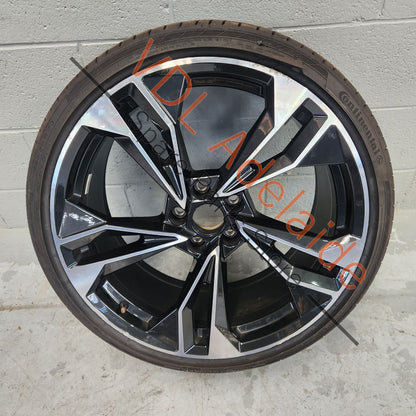 8W0601025EQ    Genuine Audi S5 B9 F5 Sport Alloy Wheel 20x9 ET34 Diamond cut 8W0601025EQ #03