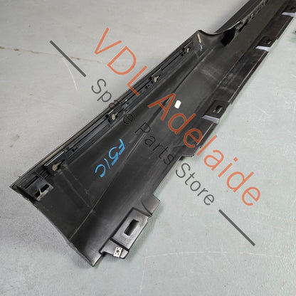8W6853859E 8W6853855FGRU   Audi S5 F5 B9 Left Side Sill Trim Sideskirt Skirt Rocker Moulding 8W6853855F GRU Daytona Grey Pearl LZ7S/6Y/Z7S