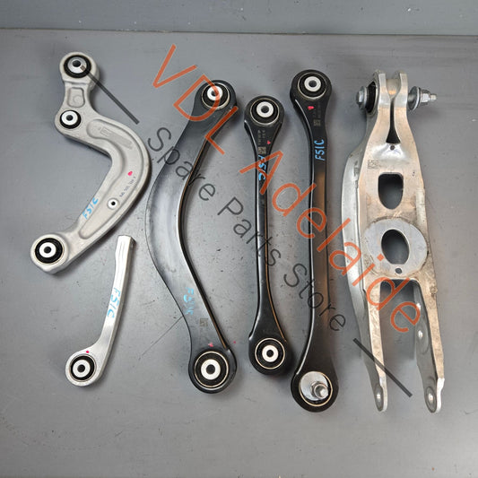 4M0505292D 8W0505398F 8W0501530D 8W0505324F Audi B9 F5 A4 A5 S4 S5 RS4 RS5 Rear Right Suspension Control Arm Set 8W0505311H 8W0505324F 4M0505292D 8W0501530D 8W0505398F