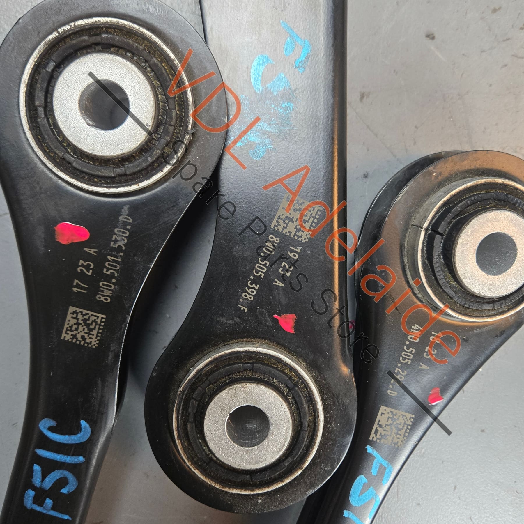 4M0505292D 8W0505398F 8W0501530D 8W0505324F Audi B9 F5 A4 A5 S4 S5 RS4 RS5 Rear Right Suspension Control Arm Set 8W0505311H 8W0505324F 4M0505292D 8W0501530D 8W0505398F