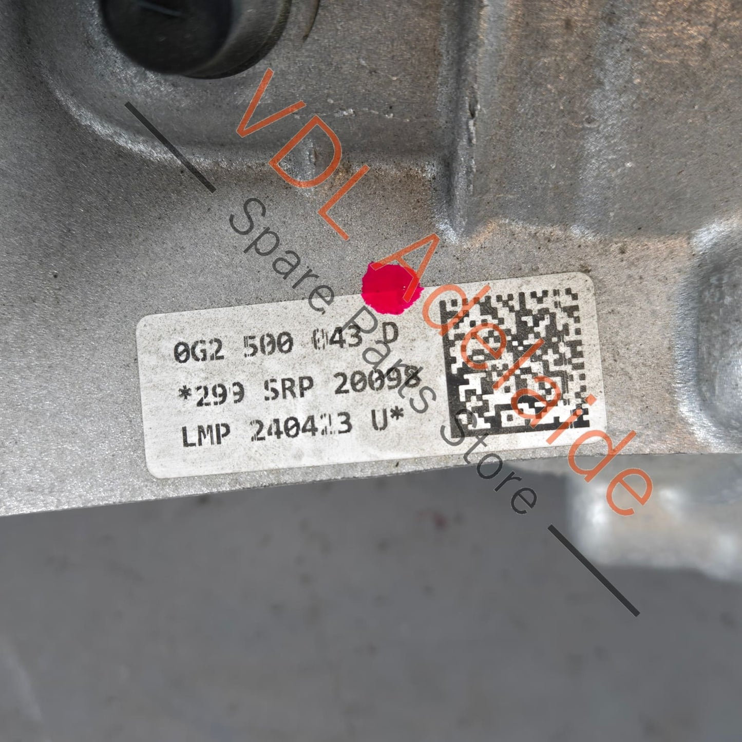 0G2500043D    Audi S4 S5 SQ5 A8 Rear Differential Diff 0G2500043D SRP 43:13