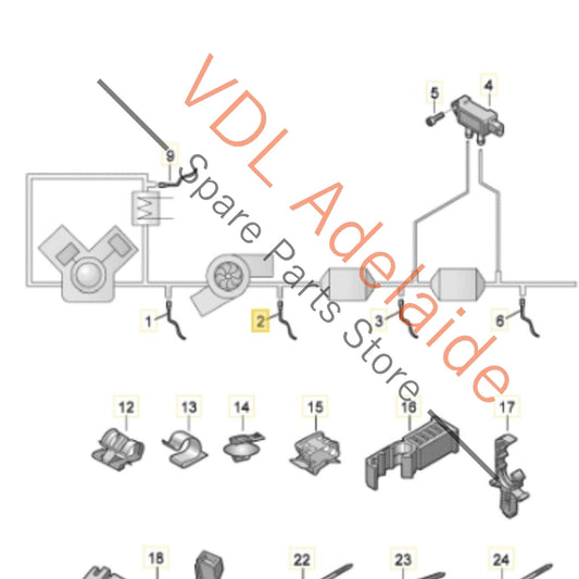 06M906265    Audi S4 S5 Lambda Probe Oxygen Sensor 06M906265