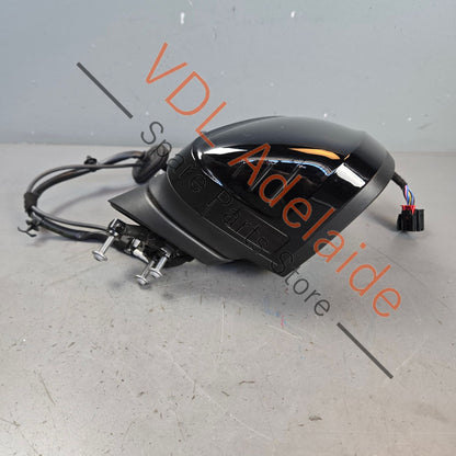 8W0857536H 8W6857410CB9B9 8W0949102A 5Q0980546A Audi A5 S5 RS5 B9 Right Power Folding Exterior Mirror w Camera & Lane Assist Complete 8W6857410CB 9B9 8W0857536H 5Q0980546A