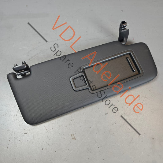 8W0857552P 8W0857552AL   Audi Q5 A5 A4 Right Side Drivers Sun Visor Black 8W0857552P 7C0 8W0857552AL 7C0