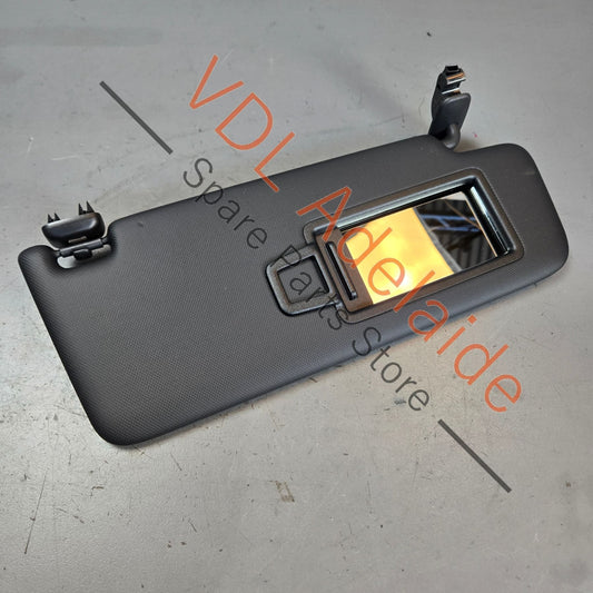 8W0857552P 8W0857552AL   Audi Q5 A5 A4 Right Side Drivers Sun Visor Black 8W0857552P 7C0 8W0857552AL 7C0