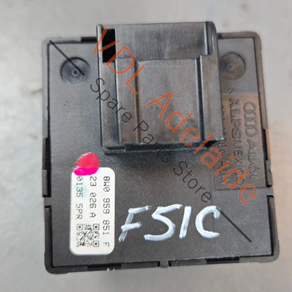 8W0959851F    Audi A5 S5 RS5 F5 B9 Drivers Window Switch suit 2dr 8W0959851F 5PR