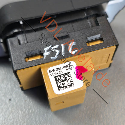 8W2962108B    Audi A4 S4 RS4 B9 Right Front Door Central Lock Button Switch 8W2962108B
