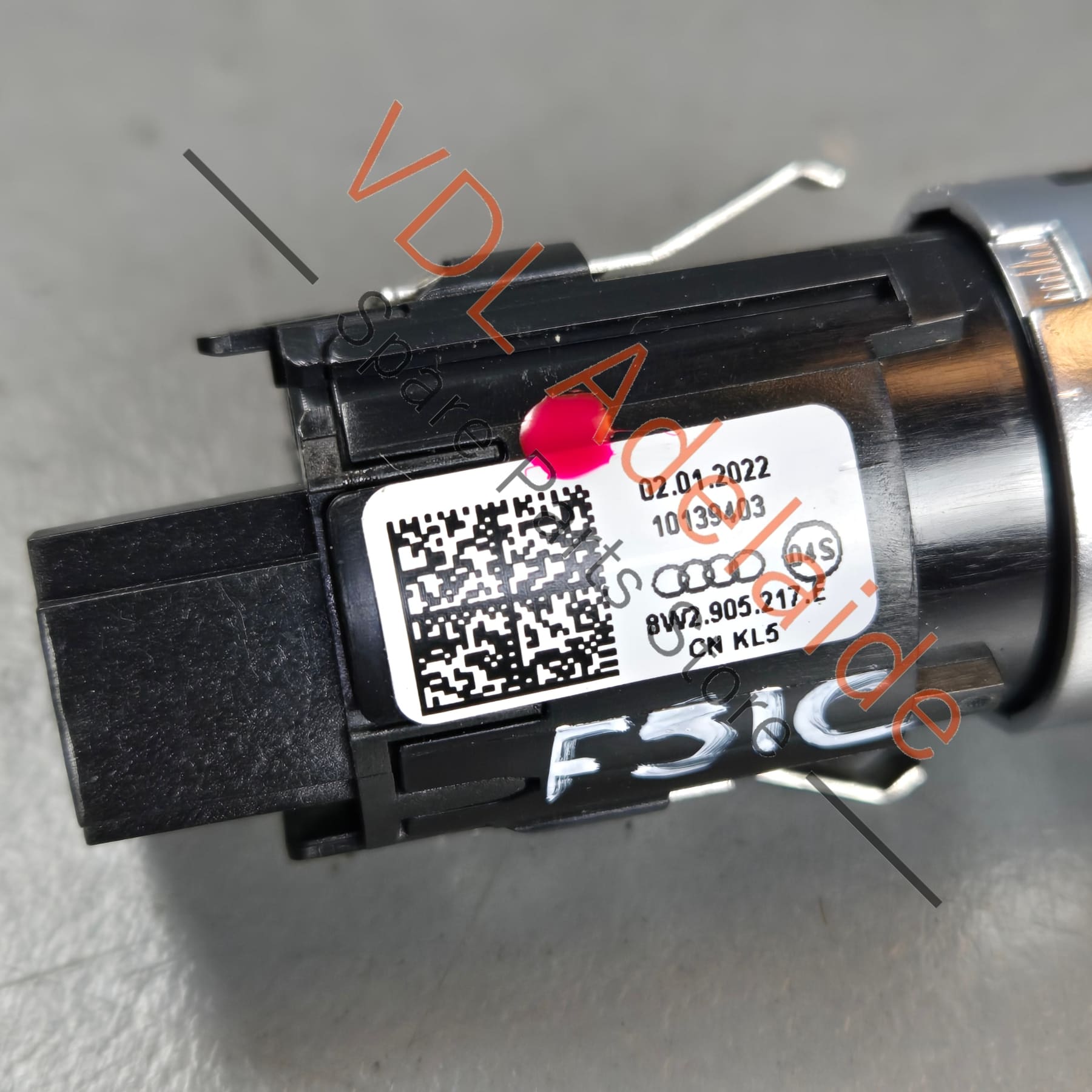 8W2905217E    Audi A4 A5 S4 S5 RS4 RS5 B9 F5 Start Stop Switch Keyless Red Ring 8W2905217E Suit RHD