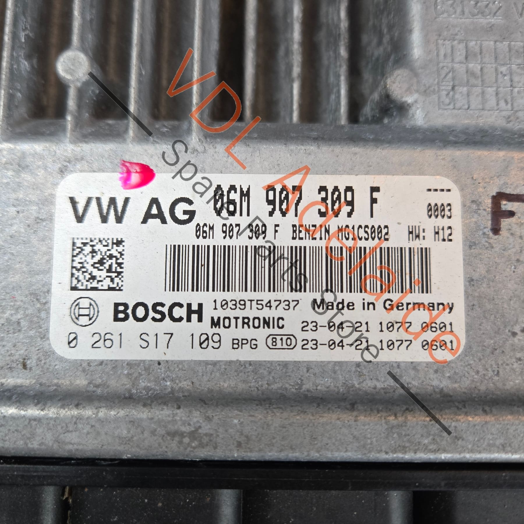 8W0907559K8WB 06M907309F 0261S17109  Audi S4 S5 SQ5 B9 F5 3.0L CWGD Engine Control Unit ECU 06M907309D 8W0907559K 8WA