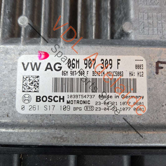 8W0907559K8WB 06M907309F 0261S17109  Audi S4 S5 SQ5 B9 F5 3.0L CWGD Engine Control Unit ECU 06M907309D 8W0907559K 8WA