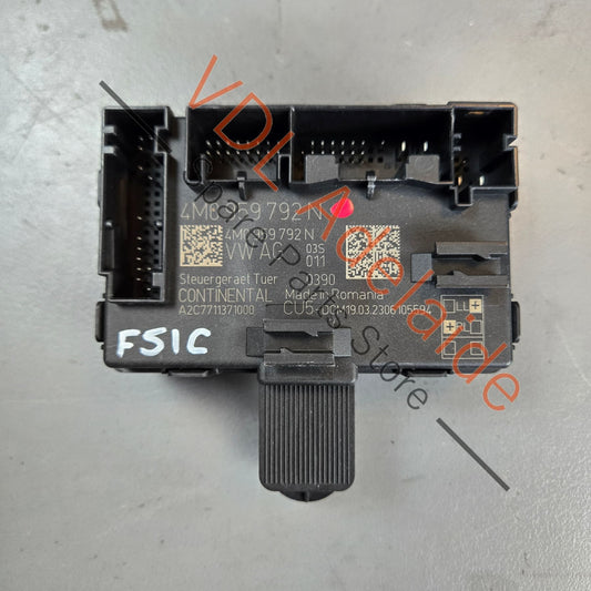 4M0959792N    Audi A4 A5 Front Passenger Door Control Module Unit 4M0959792N
