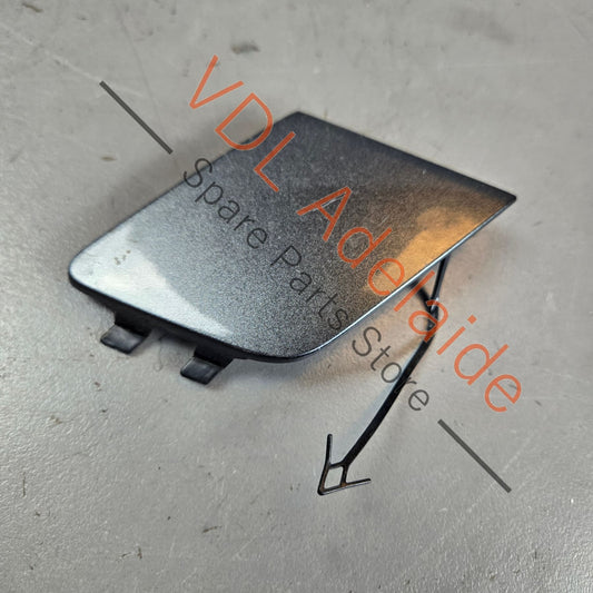 8W6807241D 8W6807241DGRU   Audi A5 S5 B9 F5 Front Bumper Tow Hook Cover Trim 8W6807241D GRU Daytona Grey Pearl LZ7S/6Y/Z7S