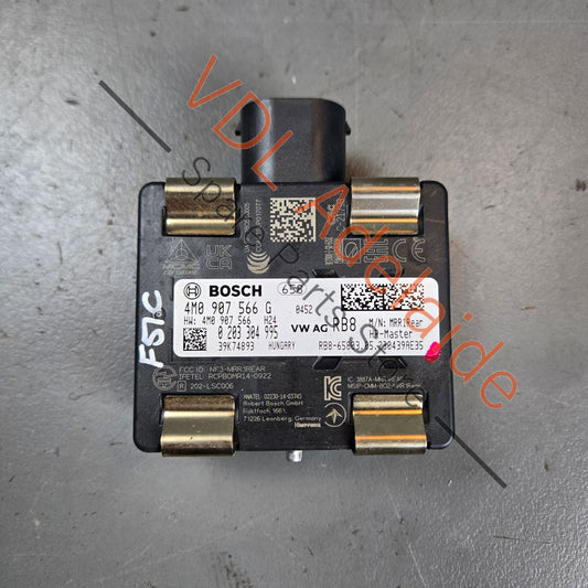 4M0907566G    Audi A5 S5 RS5 B9 Rear Blind Spot Radar Sensor Lane Assist Master Right 4M0907566G