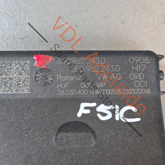 3G0962243D    Audi A5 S5 RS5 Rear Bumper Auto Boot Hatch Opening Module with Sensor 3G096243D