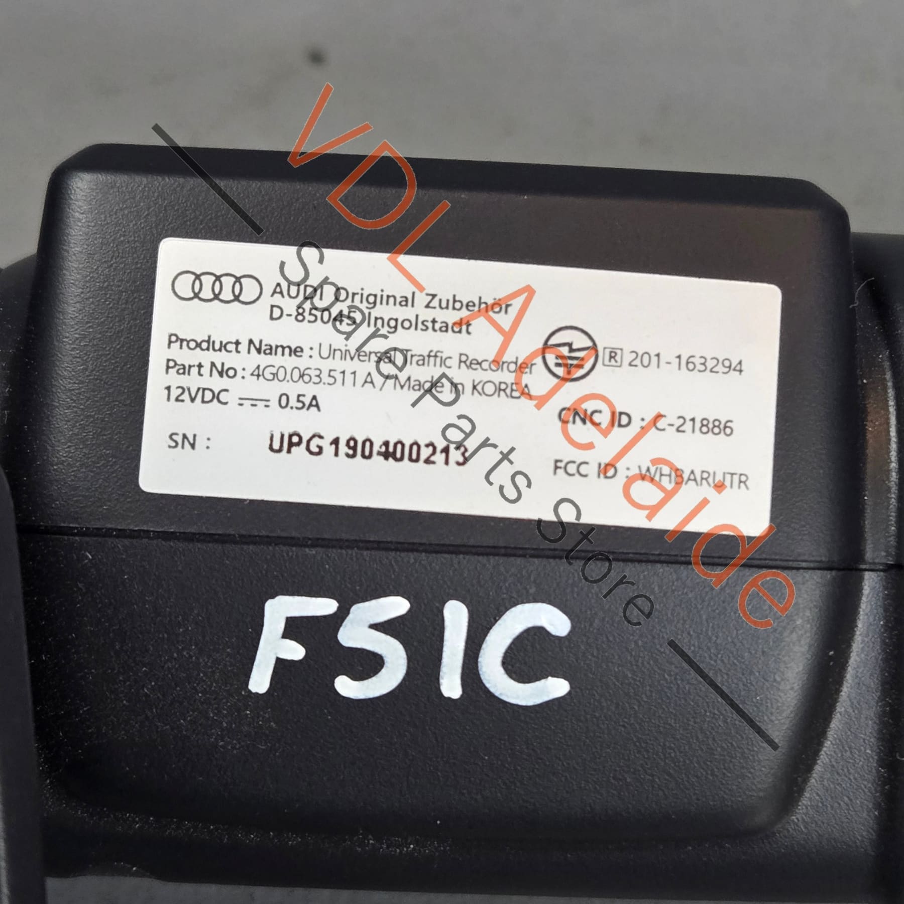 4K0063511A    Audi Genuine Universal Dashcam Environment Traffic Camera Recorder 4G0063511A 4G0063511P 4G0063511G 4K0063511A