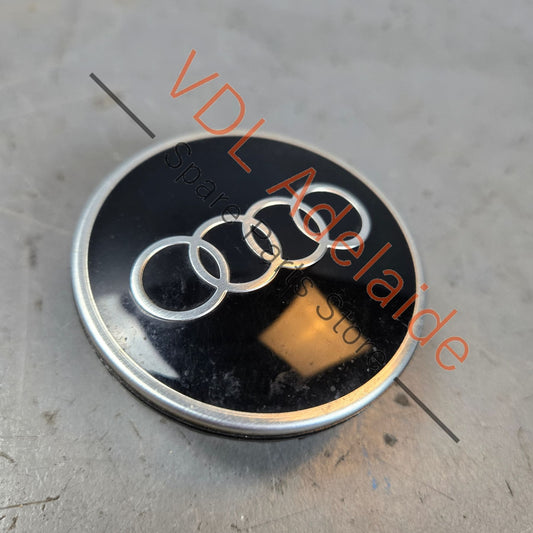 4M8071006 4M8071006A   4x Genuine Audi Dynamic Floating Center Caps "Audi Rings" 4M8071006A self levelling "spinners" 66mm