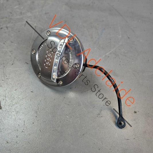 8Y0071000    Genuine Accessory OEM Audi Sport Aluminium Chrome Fuel Cap 8Y0071000