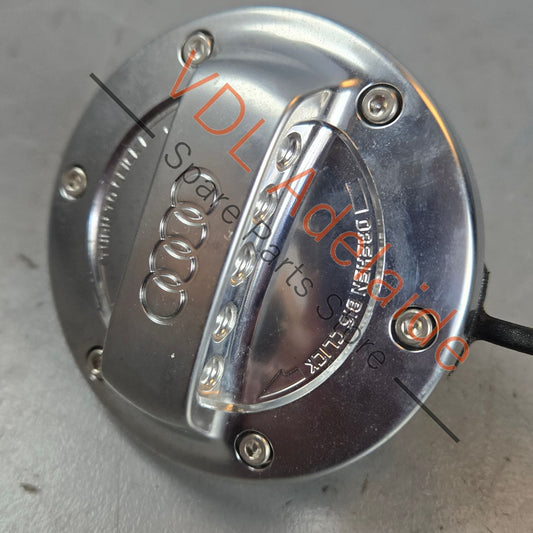 8Y0071000    Genuine Accessory OEM Audi Sport Aluminium Chrome Fuel Cap 8Y0071000
