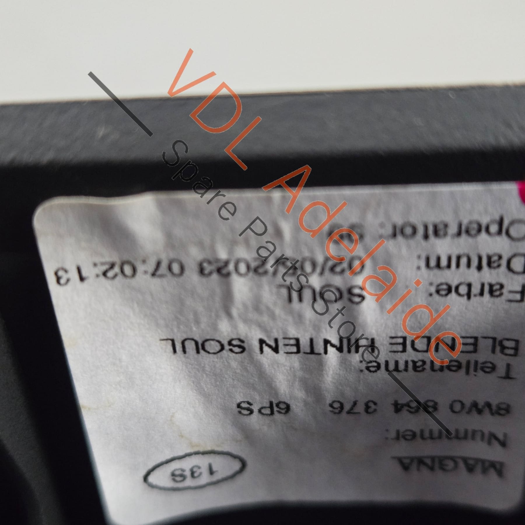 8W0819203B6PS    Audi A4 A5 B9 RHS Right Dashboard Air Vent for Air Conditioning 8W0820902B