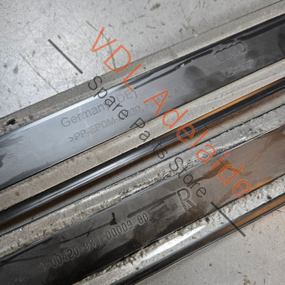 8W6947417A    Audi Sport S5 B9 Illuminated Door Entry Sill Trim Cover Set Pair 8W6947417A