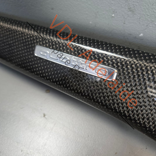 8W2863969G7V7 8W6867410G7V7 8W2853190T7V7  Audi S5 RS5 Set of Carbon Fibre Interior Trim Set Doors and Console 8W2853190T 7V7 8W6867410G 7V7 8W2863969G 7V7