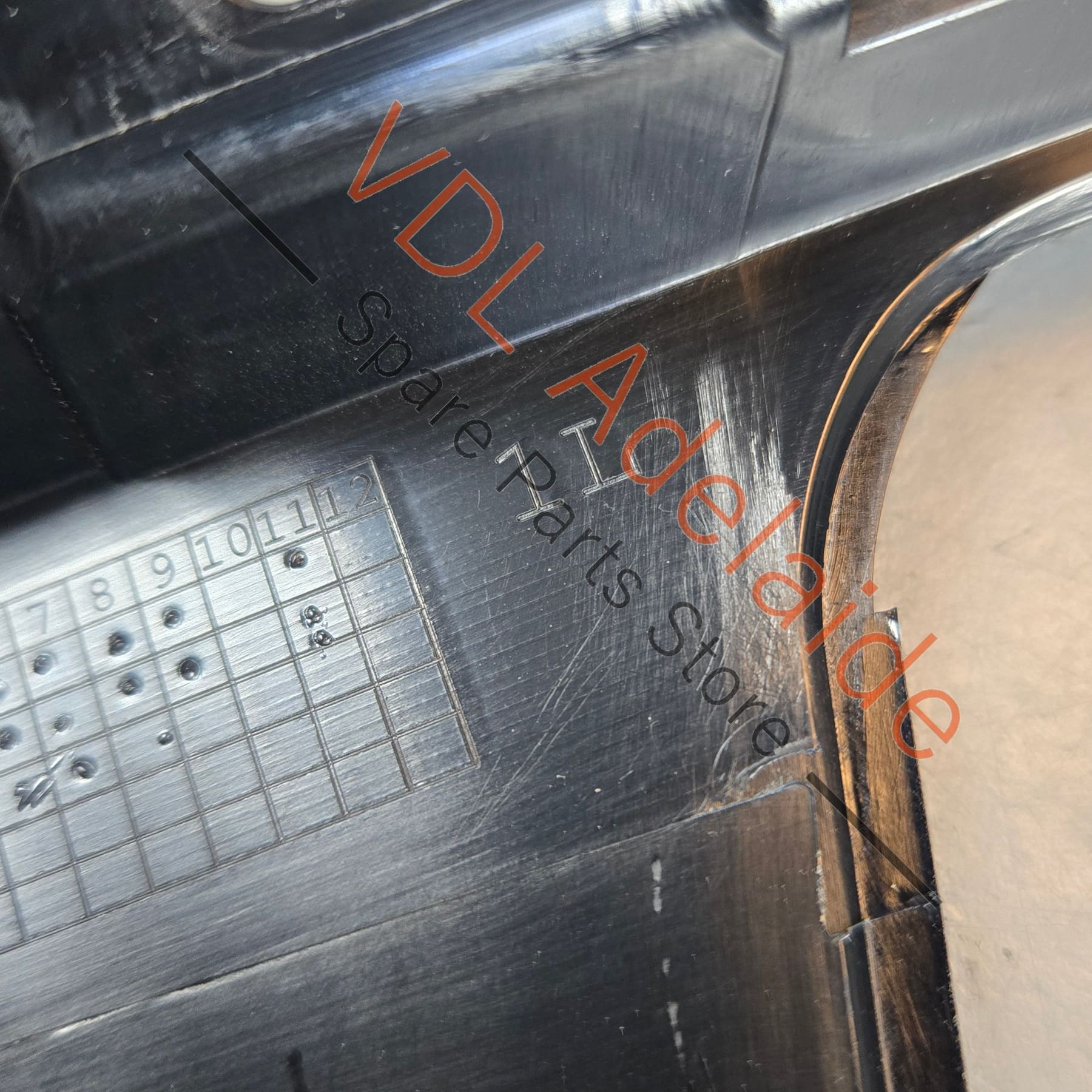 575837901 575837901B041   Cupra Ateca Front Left Door Exterior B Pillar Trim Gloss Black 575837901B 041