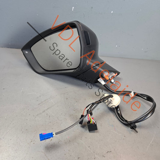 577857507BN9B9 575857521A 575857537FGRU 5Q0980546A Cupra Ateca Left Power Folding Exterior Mirror with Lane Assist & Camera Complete Assembly