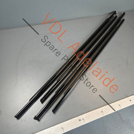 5.76E+49 575837476E 575839475H041 575839476H041 Cupra Ateca Set of 4 Exterior Door Window Aperture Seals Gloss Black Trim 575837475E 041 575839475H 041