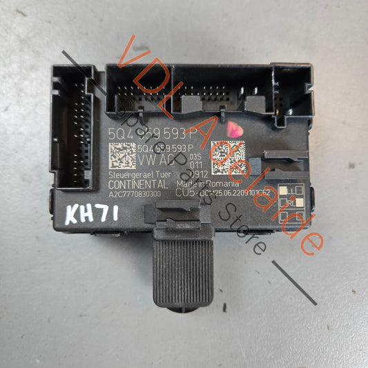 5Q4959539P    Cupra Ateca Front Drivers Door Control Module 5Q4959593P