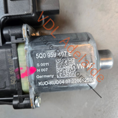5Q0959407E    Cupra Ateca Rear Left Window Motor 5Q0959407E
