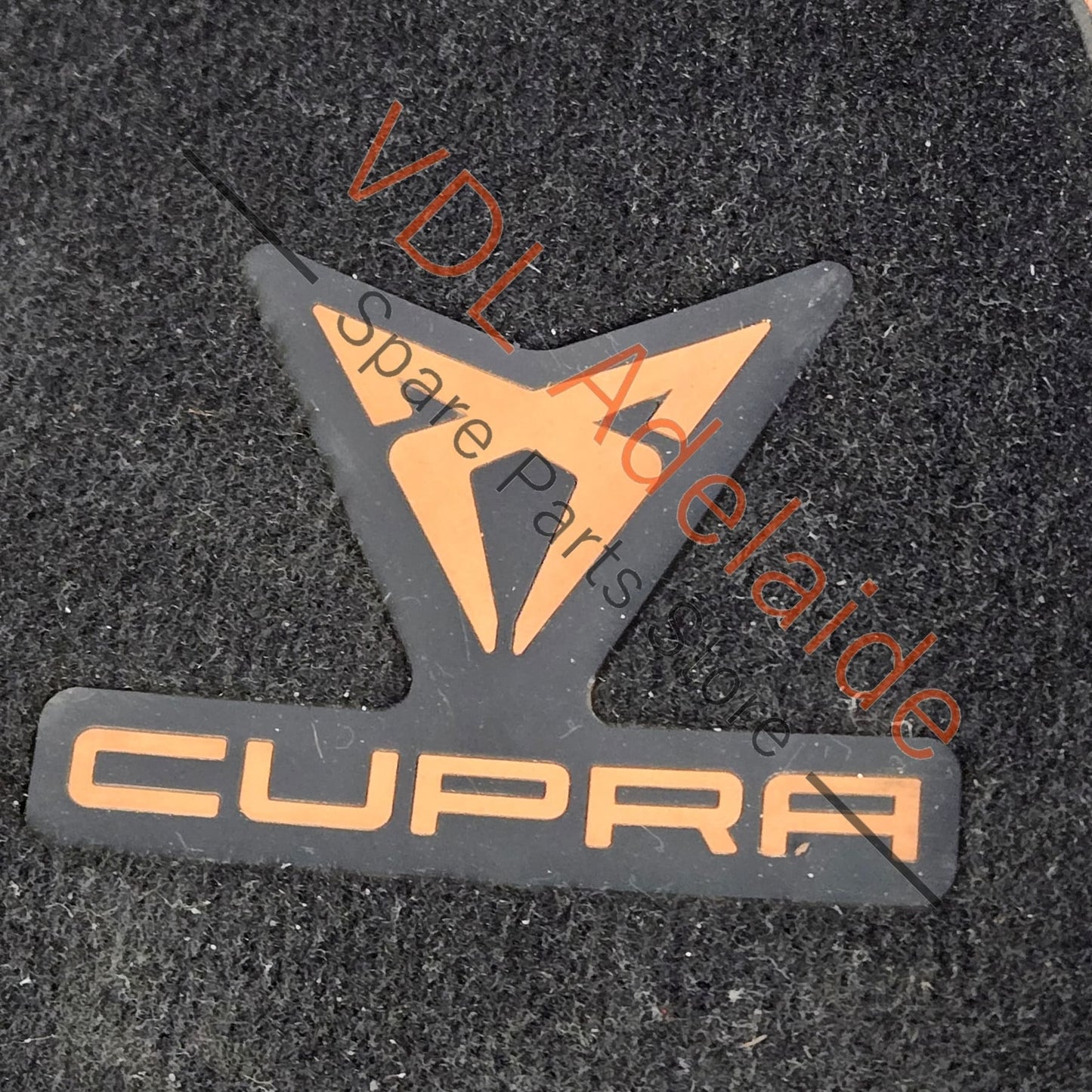 577863011EL0E 577863011E   Cupra Ateca VZX Set of Floor Mats Carpets Black Copper & Carbon