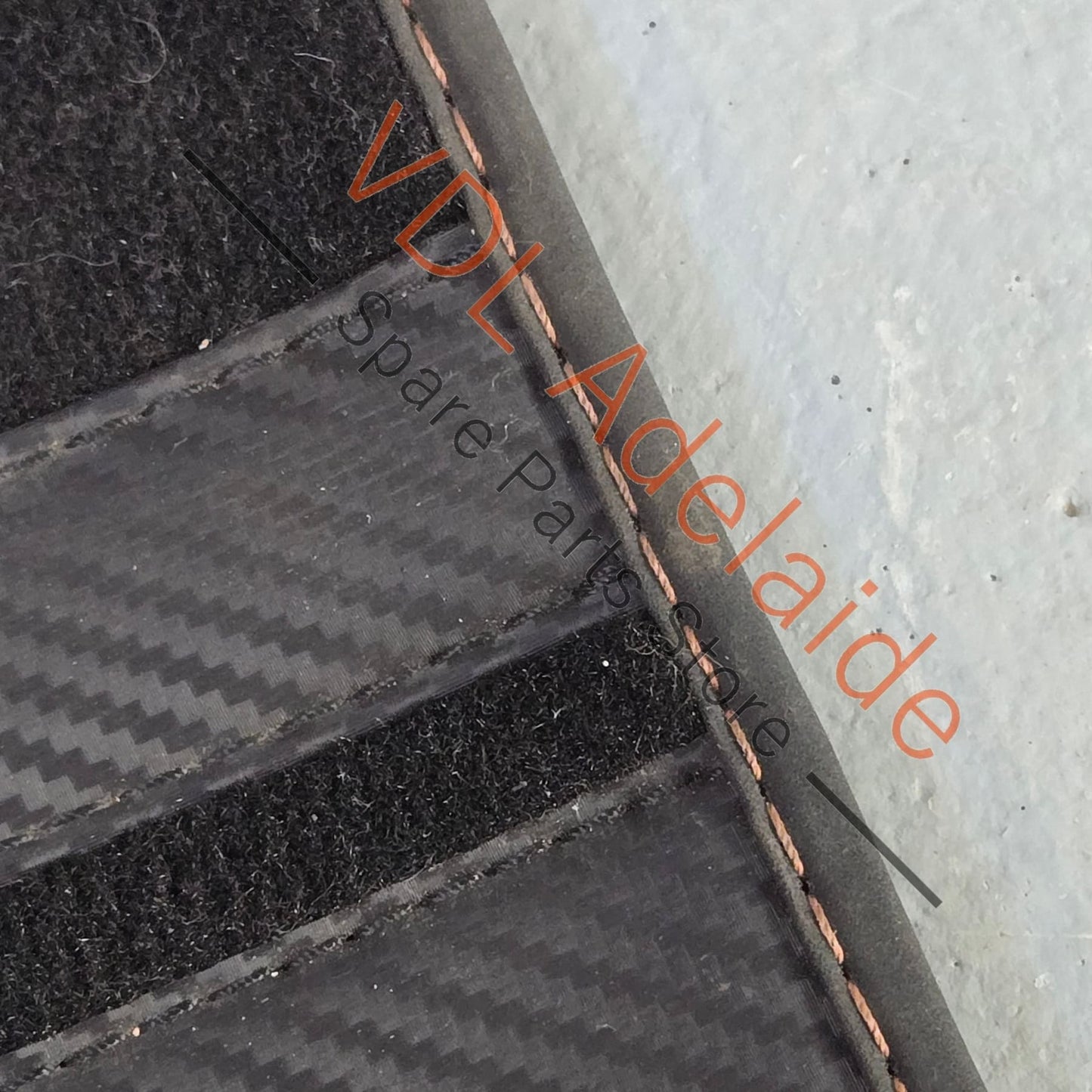 577863011EL0E 577863011E   Cupra Ateca VZX Set of Floor Mats Carpets Black Copper & Carbon