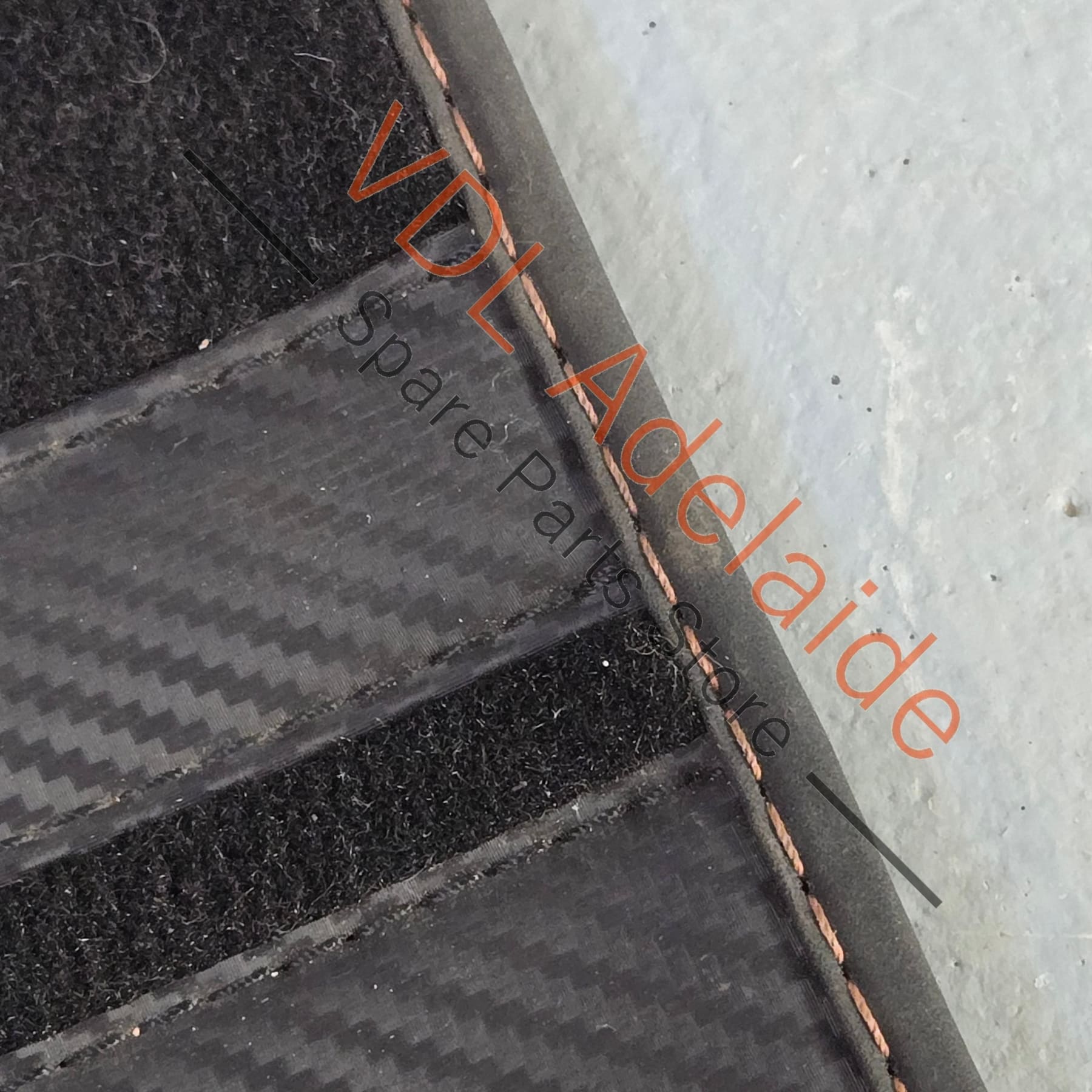 577863011EL0E 577863011E   Cupra Ateca VZX Set of Floor Mats Carpets Black Copper & Carbon