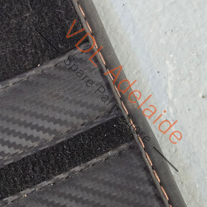 577863011EL0E 577863011E   Cupra Ateca VZX Set of Floor Mats Carpets Black Copper & Carbon