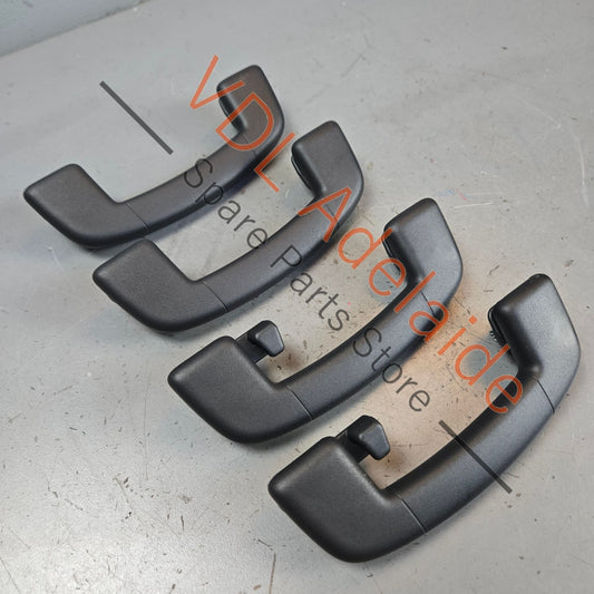 2G0857607 2G0857643   Cupra Ateca Audi Q2 Roof Grab Handle Set of 4 Front & Rear Black 2G0857643 2G0857607