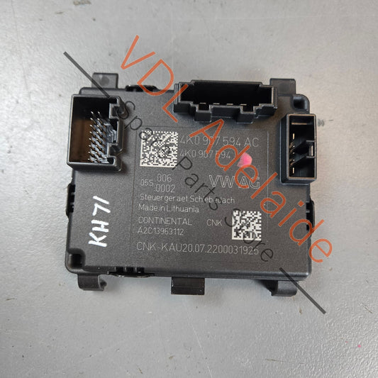 4K0907594AC    Cupra VW Audi Panoramic Sunroof Control Module 4K0907594AC