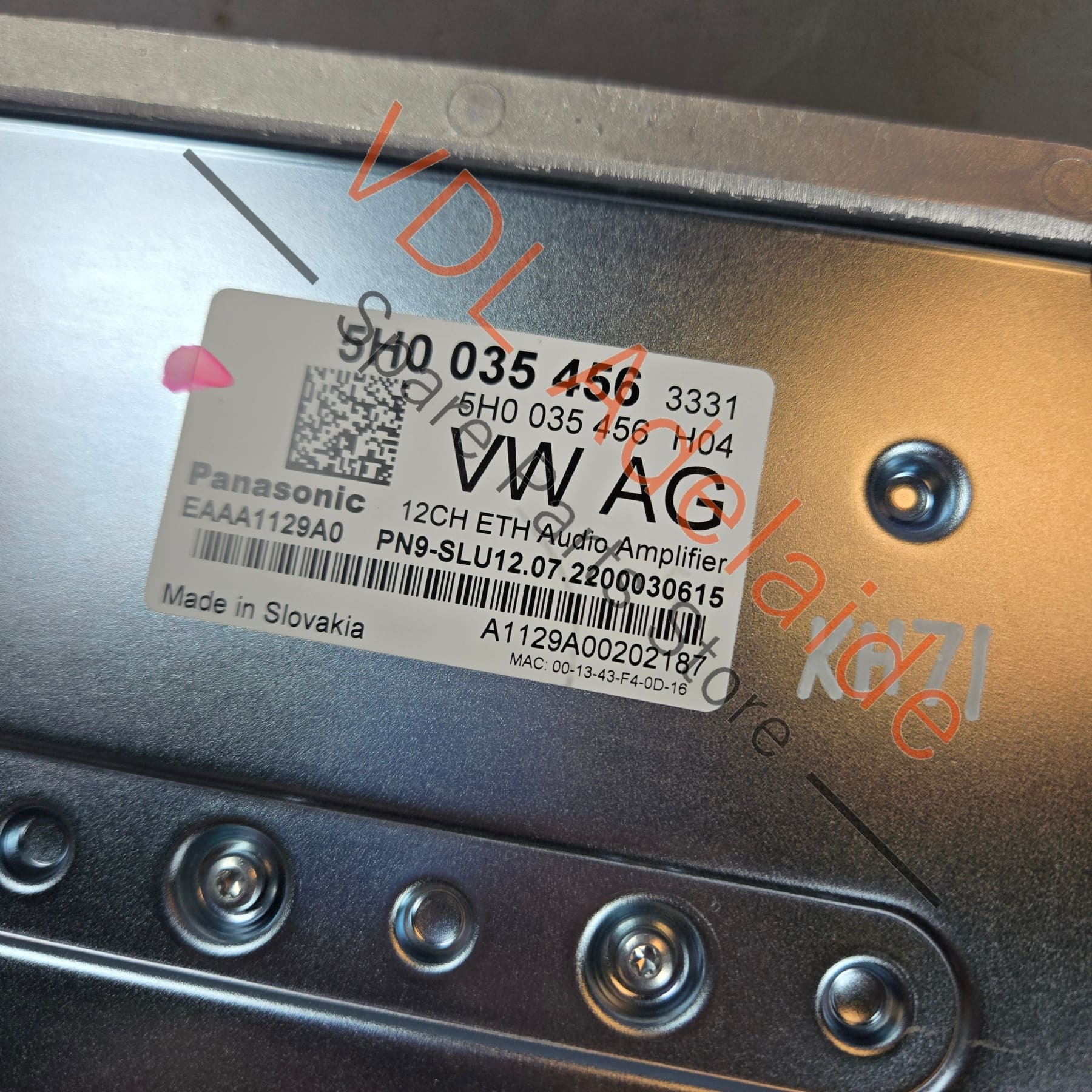 5H0035456    Cupra Ateca Audi VW Audio Amplifier EAAA1129A0 5H0035456