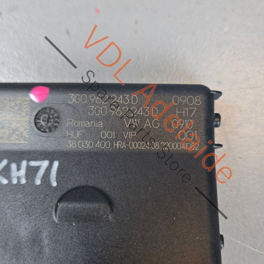 3G0962243D    Cupra Ateca VW Audi Rear Bumper Automatic Boot Hatch Opening Module with Sensor 3G0962243D