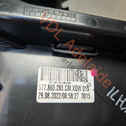 577863350B 577863283CM   Cupra Ateca Centre Console Shifter Surround Trim Silver 577863283CM 577863350B 577863279 9DG