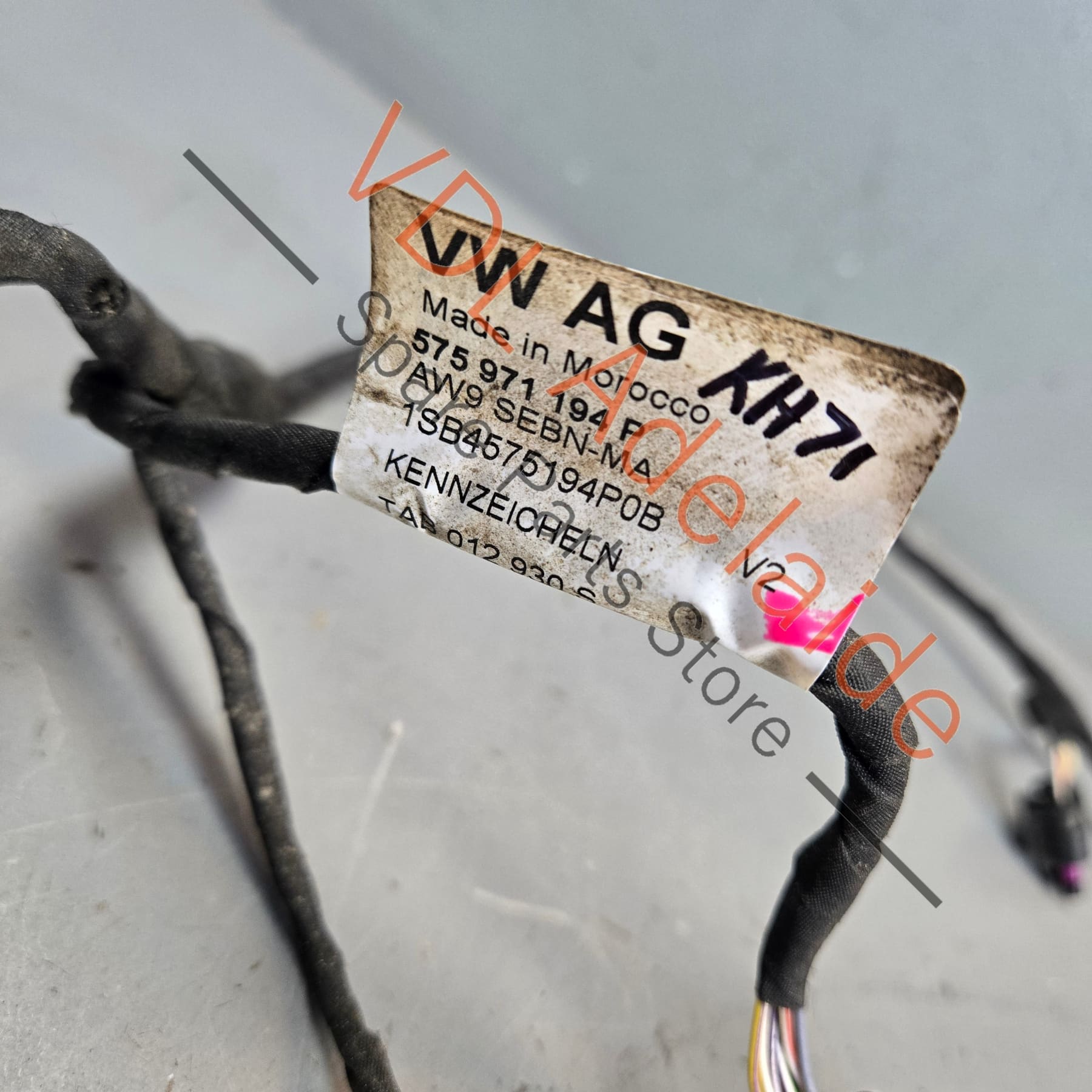 575971194P    Cupra Ateca Rear Bumper Parking Sensor Harness Cable Wiring 575971194P