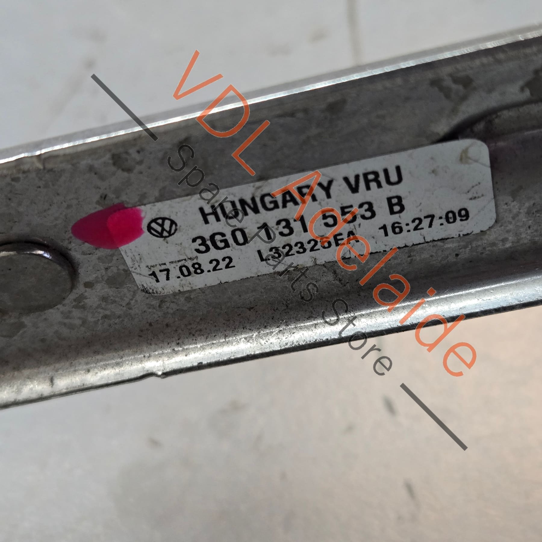 5WA131553B    VW Exhaust Control Line Pipe 5WA131553B