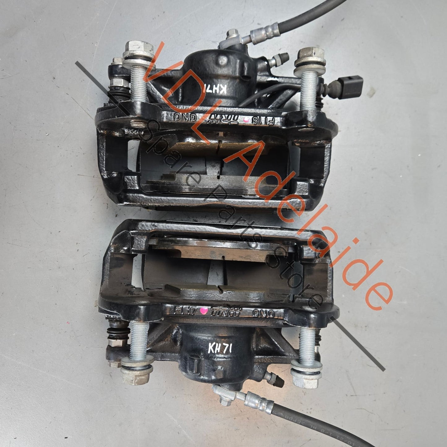5FA615124 5FA615123   Cupra Front Brake Caliper Pair Set suit 340mm rotors Also Same as Golf R Audi S3 5FA615123 5FA615124