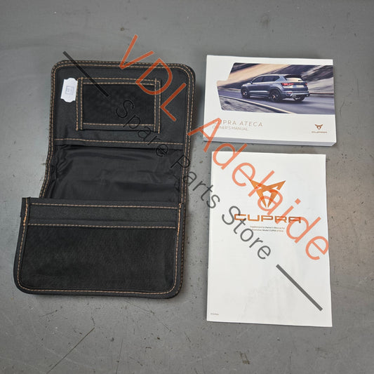    Cupra Ateca Set of Owners Books Manuals