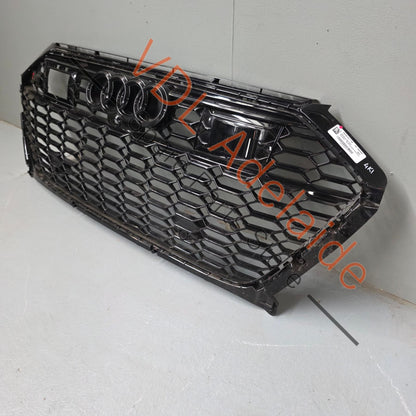 4K8853651FT94 4K8853651F   Genuine Audi RS7 4K Front Grille Black Glossy 4K8853651F T94 **some damage**