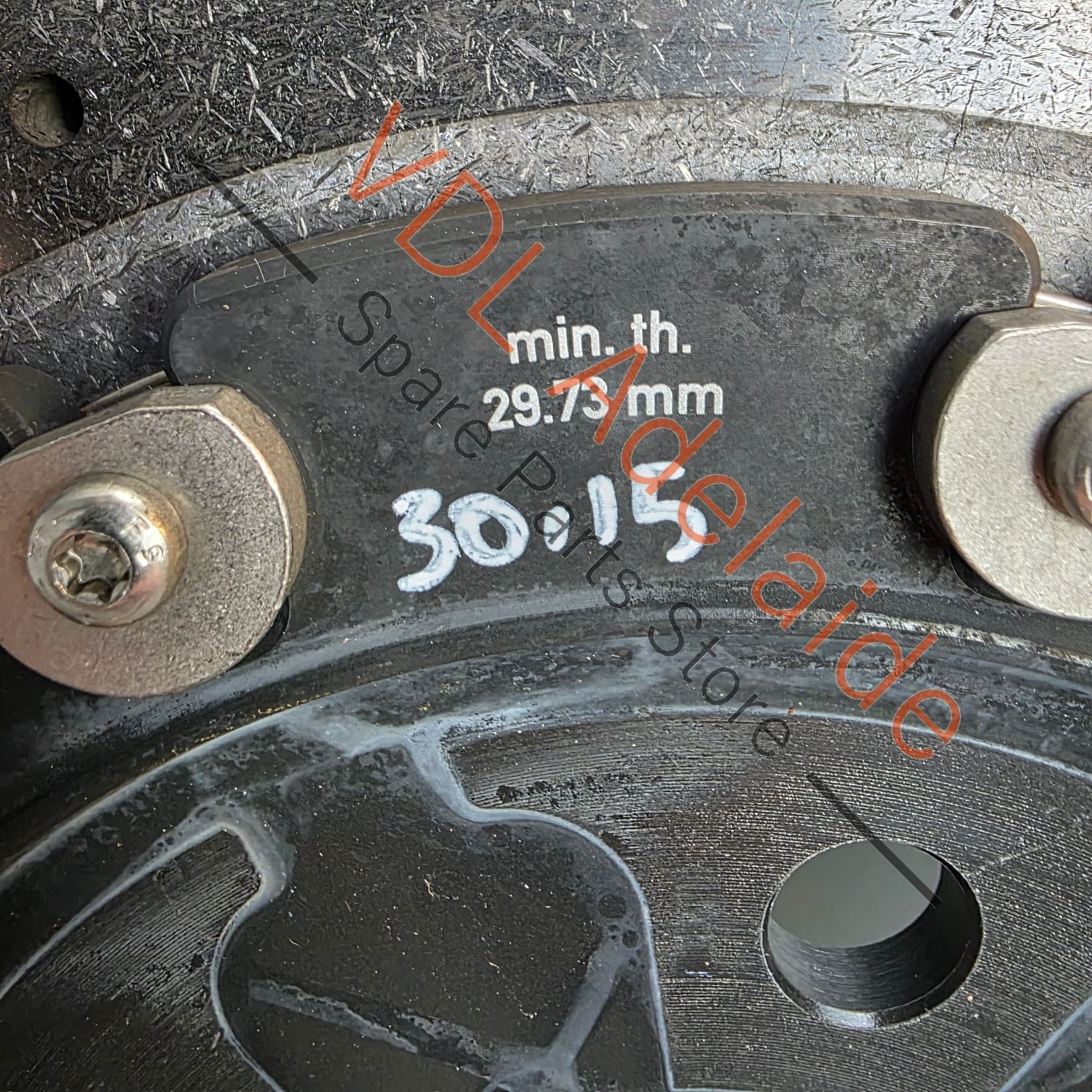 4M0615602J    Audi RS6 RS7 RS8 Carbon Ceramic Rear Right Brake Disc Rotor 370mm x 30mm 4M0615602J