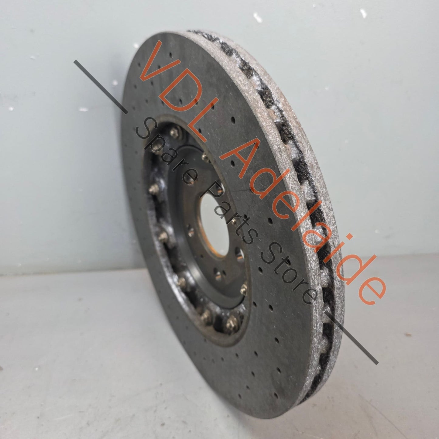4M0615602J    Audi RS6 RS7 RS8 Carbon Ceramic Rear Right Brake Disc Rotor 370mm x 30mm 4M0615602J